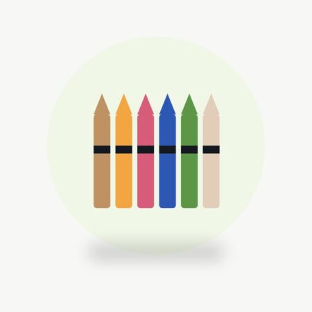 Washable Crayons 64-Count